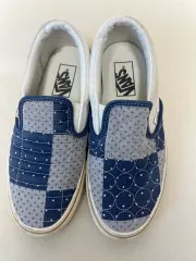 VANS スリッポン パッチワーク ネイビーのサムネイル