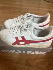 アシックスタイガー ゲル PTG 白 レッド H8M2L-0123