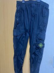 Stone Island カーゴパンツ ブラック W31 - メルカリ