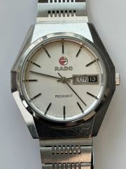 RADO SILVER STAG 自動巻き メンズ腕時計 稼働品 - メルカリ