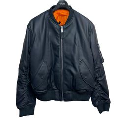 美品】ripvanwinkle RB-513 MA-1 LEATHER - メルカリ