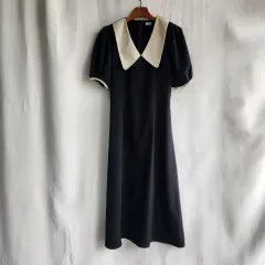 Vネック BIG KARA ロング ONE PIECE