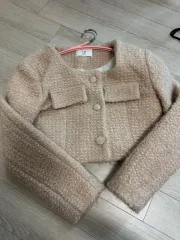 新品 ツイード ウール ジャケット