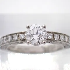 新品仕上げ済 箱/ギャラ/GIA BVLGARI ブルガリ 6号 0.50ct デディカータ ア ヴェネチア ダイヤモンド ダイヤ D VS1 VG リング 指輪 Pt950 ジュエリー ハーフサークル ハーフエタニティ プラチナ 4904のサムネイル