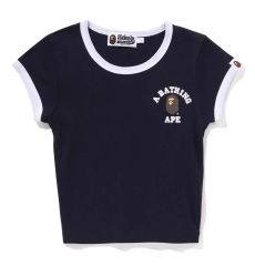 MOUSSY × A BATHING APE HENRY NECK TEE - メルカリ