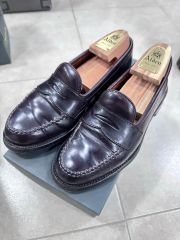 ケ*イ様 ALDEN コードヴァン ローファー 10ハーフE バーガンディ オー