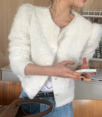 2606154 Suzu Hirose MOHAIR LOOSE KNIT - メルカリ