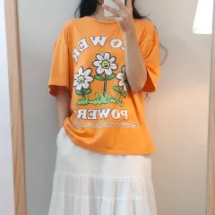 (US 4) asos レディース フラワー Tシャツ J13M992のサムネイル