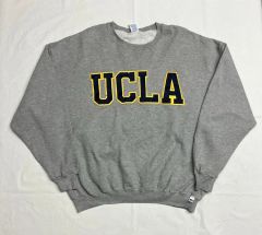 UCLA ハーフジップスウェット イエロー - メルカリ