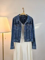 (S)EARL JEAN レディース インディゴ デニムジャケット K4W1989