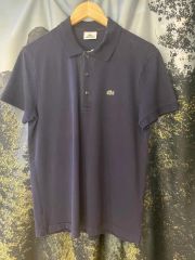 LACOSTE(ラコステ) EDIFICE 別注 ポロシャツ　ネイビー LACOSTE（ラコステ）の「LACOSTE (ラコステ) 別注 EDIFICE 30th
