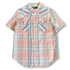 ポロラルフローレン CHECK ウェスタン 半袖 シャツ XL