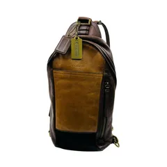 COACH 　コーチ　ボディバッグ 　F1276 70796　レザー スウェード