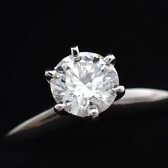 新品仕上げ済 Tiffany & Co. ティファニー 0.53ct ソリティア I VVS2 3EX ダイヤモンド ダイヤ リング 9号 Pt950 プラチナ 指輪 ジュエリー ソリテール 結婚指輪 婚約指輪 4919のサムネイル