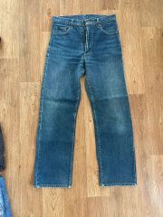 T様 60s ランチクラフト デニムパンツ 鬼ヒゲ アタリ ゴールデンサイズ