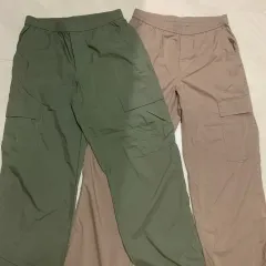 ユニクロ ワイド カーゴ ジョガーパンツ S