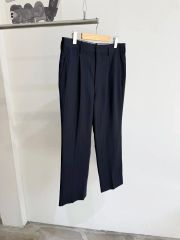 YLEVE WOOL TROPICAL 黒スラックス　3美品 YLEVE WOOL TROPICAL 黒スラックス 3美品 - メルカリ