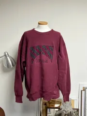 90s usa ヴィンテージ Lee SI マン トゥ スウェッ ト バーガンディ 2XL