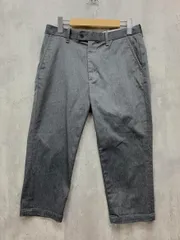 BEAUTY & YOUTH ビューティ&ユース ユナイテッドアローズ 1219-104-1746 チノ クロップドパンツ ベーシック パンツ sizeS/グレー ■■ メンズ
