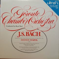 LP Johann Sebastian Bach / Steven Concerto For Violin, String Orchestra And Continuo ULDD9 UltraFi /00400