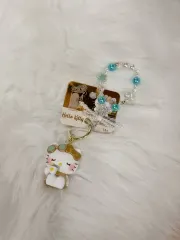 ハローキティ ビーズ ストラップ フィギュア キーホルダー