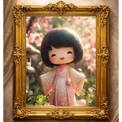 心を満たすピンクの魔法！座敷わらし【ココちゃん】チョウピラコ 特級
