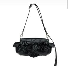 Rare Black Croco Leather Bag archive 00s - メルカリ