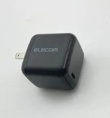 エレコムUSB Power Delivery（USB PD）対応AC充電器　AC8565BK：最大出力65W　美品！管理No.A134