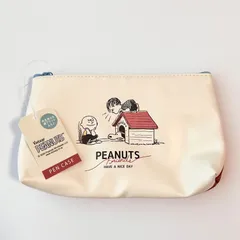 【新品】スヌーピー　フラットペンポーチ(HAVE A NICE DAY) ヴィンテージ