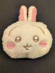 エイコー ふわふわフェイスポシェット ちいかわ うさぎ