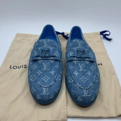 靴/シューズ LOUIS VUITTON ビダール・ライン モノグラム デニム