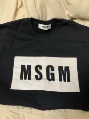 ⭐️新品正規品⭐️MSGM Tシャツ ターコイズ イタリア製 ユニセックス 