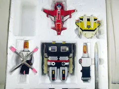 美品　バンダイ DX 超合金 光戦隊マスクマン 光速合体　グレートファイブ