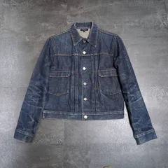 A.P.C. Selvedge 2nd Denim Jacket Men M Indigo Blue Trucker Jean Jacket  Made in Japan アーペーセー 赤耳 デニムジャケット メンズ M インディゴ 日本製