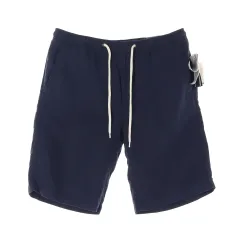 (新品) XXL トミーヒルフィガー リネン ネイビー ショーツ コットンハーフパンツ パンツ