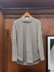 サカイ Sacai ハウンドトゥース チェック カットオフシャツ - メルカリ