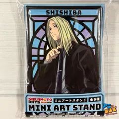 SAKAMOTO DAYS  ミニアートスタンド  神々廻  サカモトデイズ サカデイ  バッジ キーホルダー ピン留め