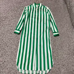 トミーヒルフィガー シャツ ロング ONE PIECE
