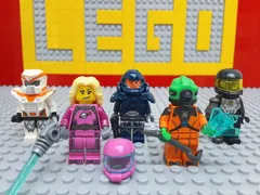 ☆SF☆ レゴ　ミニフィギュアシリーズ　ミニフィグ　銀河ガール　エイリアン　宇宙の悪者　など　人形