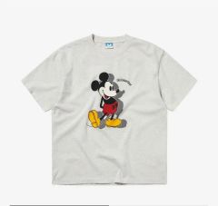 Weber Disney ミッキーマウス Tシャツ グレー - メルカリ