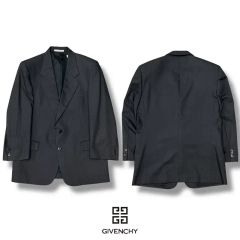 ジバンシー テーラードジャケット 46GIVENCHY 黒 サードカルチャー 