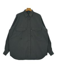 ふ*じ様 AURALEE WOOL MAX GABA SHIRT ブラック 3 - メルカリ