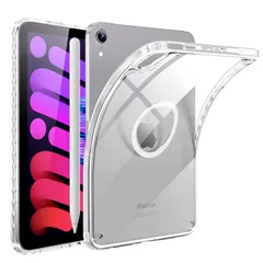 Tekkase iPad mini7 ケース MagSafe対応 iPad mini 第7世代 ケース 薄型軽量 (A17 Pro、2024) iPad mini6 透明ケース 耐衝撃 黄変防止 Pencil付着可能 着脱簡単 iPad mini7/ ...