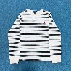 Polo Ralph Lauren ストライプ長袖カットソー ラルフローレン - メルカリ
