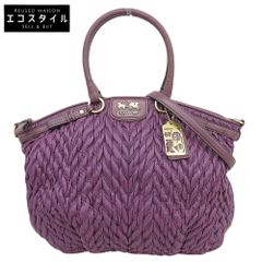 COACH コーチ マディソン 70周年トートバッグ キルティング 1092 