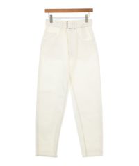 Maison Margiela カットアウト ワイドデニムパンツ ホワイト - メルカリ