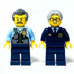 レゴ 正規品 中古 サム ウィーラー所長 レゴシティアドベンチャー レゴブロック【管理番号：3709】のサムネイル
