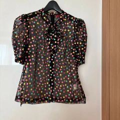 laubeblanc Cotton Tiered Volume Blouse - メルカリ