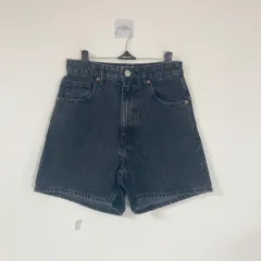 ZARA ザラ レディース ブラック デニム ハーフパンツ 26 (ホホ様店舗)
