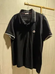 モンクレール ブラック XL カラーTシャツ